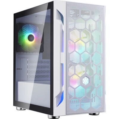 Silverstone Fara H1M Pro Blanc - Boîtier PC Micro-ATX avec ARGB 3 Ventilateurs - Publicité Silverstone Fara H1M Pro Blanc - Boîtier PC Micro-ATX avec ARGB 3 Ventilateurs - Publicité