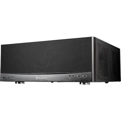 Silverstone GD11 HTPC Hvid - Tårn - SSI CEB - Ingen Strømforsyning Silverstone GD11 HTPC Hvid - Tårn - SSI CEB - Ingen Strømforsyning
