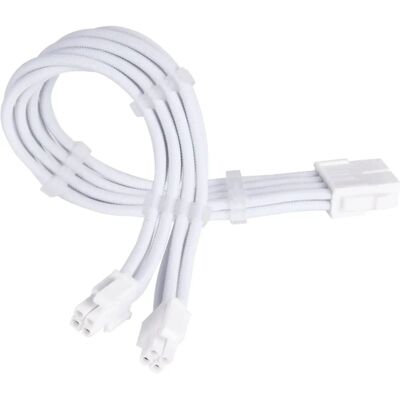Przedłużacz kabla zasilacza Silverstone SST-PP07E-EPS8W-V2 - 30cm Biały Przedłużacz kabla zasilacza Silverstone SST-PP07E-EPS8W-V2 - 30cm Biały