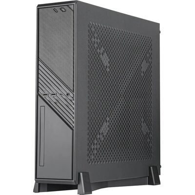 Silverstone MILO 12 Mini Toren Zwart - ComputerBehuizing Silverstone MILO 12 Mini Toren Zwart - ComputerBehuizing