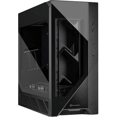 Silverstone SST-ALF2B-G Sort ATX PC Skal Silverstone SST-ALF2B-G Sort ATX PC Skal