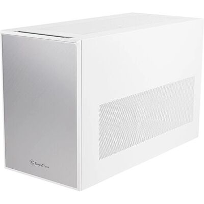 Boîtier PC Compact Silverstone SST-SG17W Micro-ATX - Blanc Boîtier PC Compact Silverstone SST-SG17W Micro-ATX - Blanc