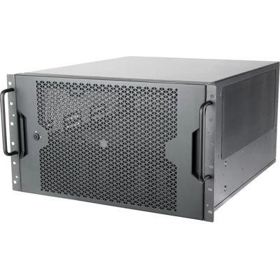 Silverstone RM61-312 Rack Server Kabinet - Sort Silverstone RM61-312 Rack Server Kabinet - Sort