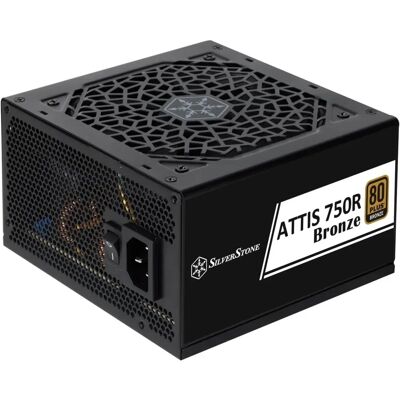 Silverstone Attis 750r - Alimentation 750W, 80 Plus Bronze, Câblée complète Silverstone Attis 750r - Alimentation 750W, 80 Plus Bronze, Câblée complète