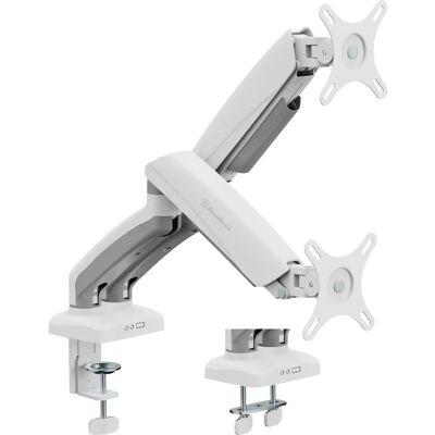 Support moniteur Silverstone SST-ARM26 - Réglable, VESA compatible - Publicité Support moniteur Silverstone SST-ARM26 - Réglable, VESA compatible - Publicité