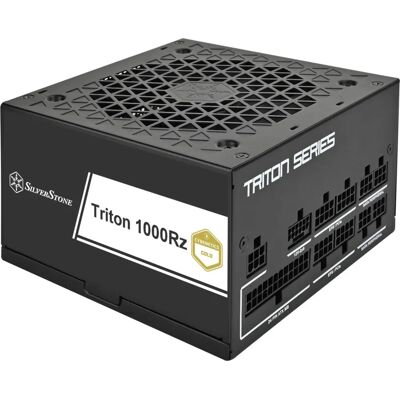 Fuente de alimentación Silverstone Triton 1000Rz - 1000W, Modular, Negro - Fuente de alimentación Fuente de alimentación Silverstone Triton 1000Rz - 1000W, Modular, Negro - Fuente de alimentación