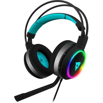 Cuffie ThunderX3 AH7 - Regolabili, Driver da 50mm, LED USB, Suono Stereo 2.1 Cuffie ThunderX3 AH7 - Regolabili, Driver da 50mm, LED USB, Suono Stereo 2.1
