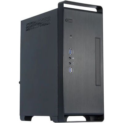 Chieftec Schwarzes Mini Tower - 250W - Unterstützt Mini-ITX - Gehäuse Chieftec Schwarzes Mini Tower - 250W - Unterstützt Mini-ITX - Gehäuse
