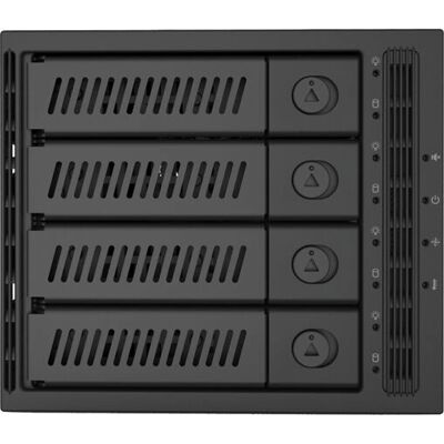 Chieftec CMR-3141SAS Panel de bahía para unidades - Negro Chieftec CMR-3141SAS Panel de bahía para unidades - Negro