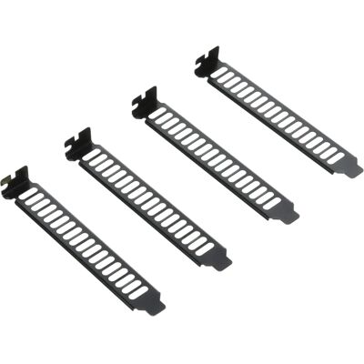 Silverstone SST-Aeroslots-BP - Pannello di ventilazione PCI - Nero Silverstone SST-Aeroslots-BP - Pannello di ventilazione PCI - Nero