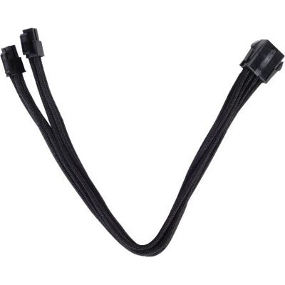 Silverstone EPS hosszabbító kábel - 30cm, Fekete, 8pin (4+4) - Tápegység Silverstone EPS hosszabbító kábel - 30cm, Fekete, 8pin (4+4) - Tápegység