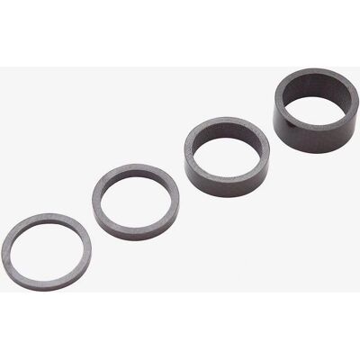 Distanziali di sterzo Pro - 1/8 Pollici, Carbonio, Nero Distanziali di sterzo Pro - 1/8 Pollici, Carbonio, Nero