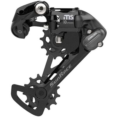 Deragliatore posteriore Sunrace 10V - Nero, Gabbia media - MTB Deragliatore posteriore Sunrace 10V - Nero, Gabbia media - MTB