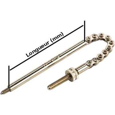 Goupille de contrôle Sturmey Archer HSA315 - Acier inoxydable, 160mm essieu - Publicité Goupille de contrôle Sturmey Archer HSA315 - Acier inoxydable, 160mm essieu - Publicité