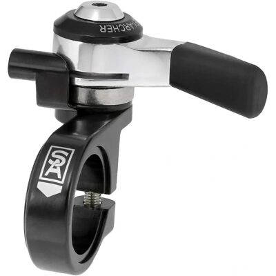 Sturmey Archer Versnellingschakelaar HSJ962 SLS30 - 3 Versnellingen - Zwart & Zilver - Voor Recreatief Fietsgebruik Sturmey Archer Versnellingschakelaar HSJ962 SLS30 - 3 Versnellingen - Zwart & Zilver - Voor Recreatief Fietsgebruik