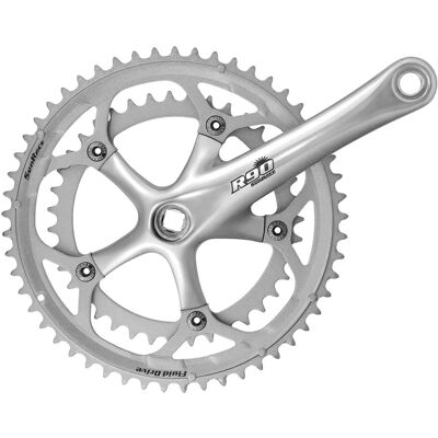 Sunrace Conjunto de pedaleiro 50/34T 170mm - Estrada Sunrace Conjunto de pedaleiro 50/34T 170mm - Estrada