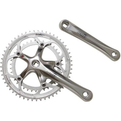 SunRace Srebrny napęd 8-biegowy 53/39T 170mm SunRace Srebrny napęd 8-biegowy 53/39T 170mm
