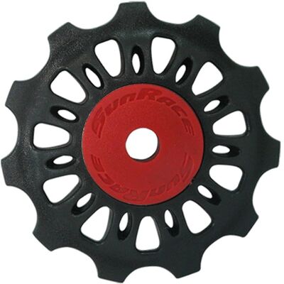 SunRace SP856 Achterderailleur Pulleys - 2 stuks - Zwart - 11-speed SunRace SP856 Achterderailleur Pulleys - 2 stuks - Zwart - 11-speed