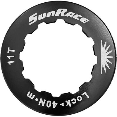 Shimano Sunrace 11T Aluminium CNC Lockring - Kassett Lockring Shimano Sunrace 11T Aluminium CNC Lockring - Kassett Lockring