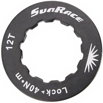 Shimano Sunrace 12T CNC Aluminium Lockring Shimano Sunrace 12T CNC Aluminium Lockring