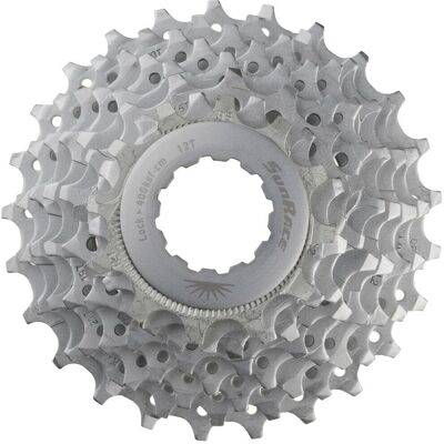 SunRace Cassette 8 Vitesses en Acier pour Vélo de Route 12-25 SunRace Cassette 8 Vitesses en Acier pour Vélo de Route 12-25