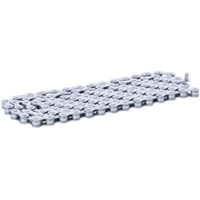 Corrente Sunrace CN10A de 10 velocidades - Prata Cinza para Bicicletas Corrente Sunrace CN10A de 10 velocidades - Prata Cinza para Bicicletas