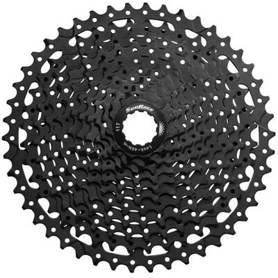 SunRace MS8 Wide-Ratio Kassette - 11-40t Schwarz - Kassetten SunRace MS8 Wide-Ratio Kassette - 11-40t Schwarz - Kassetten