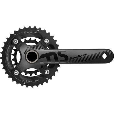 Sunrace Nero 10 velocità Hollowtech Pignone Sunrace Nero 10 velocità Hollowtech Pignone