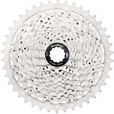 Cassetta SunRace MS3 10 velocidades - Prateada - 11-42 Dentes - MTB Cassetta SunRace MS3 10 velocidades - Prateada - 11-42 Dentes - MTB