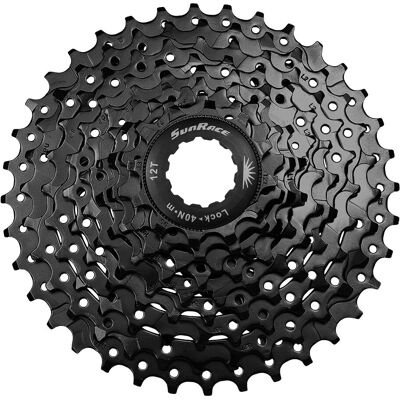Sunrace Zwart 9-Speed Cassette - 11-36t Sunrace Zwart 9-Speed Cassette - 11-36t