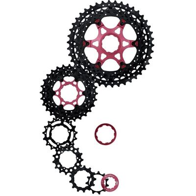Cassetta MTB Sunrace Shimano/Sram 11 velocità - Leggera e Affidabile Cassetta MTB Sunrace Shimano/Sram 11 velocità - Leggera e Affidabile