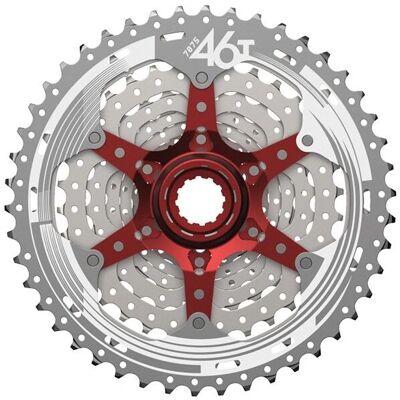 SunRace MX3 10-speed cassette - 11-46t - Zilver - Cassette SunRace MX3 10-speed cassette - 11-46t - Zilver - Cassette