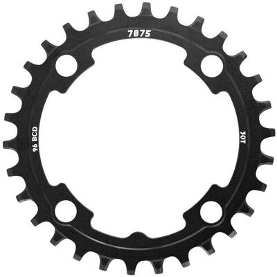 SunRace Schwarzes Alloy Narrow-Wide 96BCD Mountainbike-Kettenblatt – 30T SunRace Schwarzes Alloy Narrow-Wide 96BCD Mountainbike-Kettenblatt – 30T