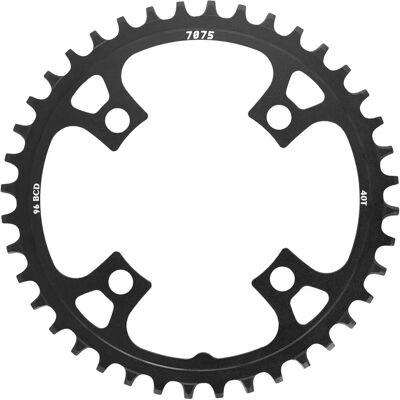 SunRace MX00 Alloy Kettenblatt - 96 BCD - Schwarz SunRace MX00 Alloy Kettenblatt - 96 BCD - Schwarz