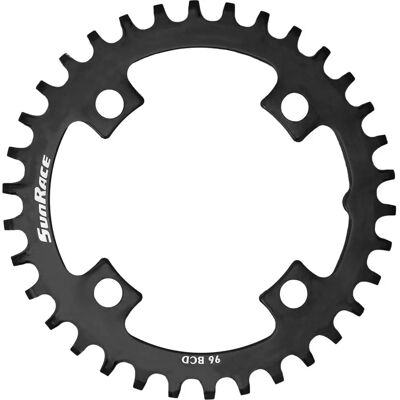 SunRace 96mm Stahl Narrow-Wide Kettenblatt - 30T - Schwarz SunRace 96mm Stahl Narrow-Wide Kettenblatt - 30T - Schwarz