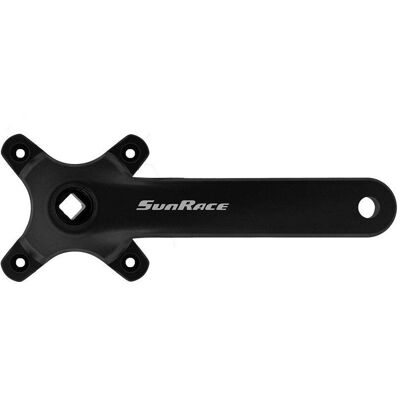 SunRace SunRace FCM800 Crankset - 175mm, Black, 96mm BCD - MTB SunRace SunRace FCM800 Crankset - 175mm, Black, 96mm BCD - MTB