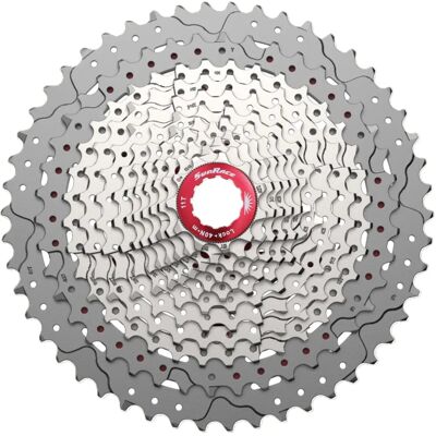 SunRace MZ90 12-Speed Cassette - Zilver - Fietsonderdeel SunRace MZ90 12-Speed Cassette - Zilver - Fietsonderdeel
