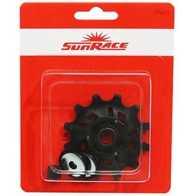 SunRace Derailleur Rol - 12 Tanden - Zwart - Fiets SunRace Derailleur Rol - 12 Tanden - Zwart - Fiets