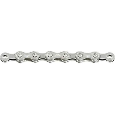 Chaîne de vélo 12V SunRace - 126 maillons, argent - Compatible Shimano & SRAM - Publicité Chaîne de vélo 12V SunRace - 126 maillons, argent - Compatible Shimano & SRAM - Publicité
