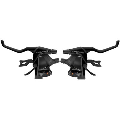 Sunrace Preto 3x8 Velocidade Manetes & Leves de Freio Sunrace Preto 3x8 Velocidade Manetes & Leves de Freio
