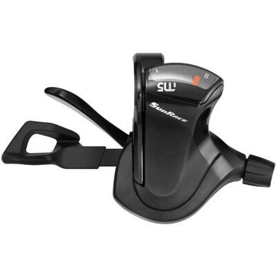 Sunrace DLM503 Manette à gâchette 8V pour VTT et Urbain - Publicité Sunrace DLM503 Manette à gâchette 8V pour VTT et Urbain - Publicité