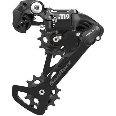 Sunrace Shimano 9-biegowa długa obudowa do rowerów górskich - Czarna Sunrace Shimano 9-biegowa długa obudowa do rowerów górskich - Czarna