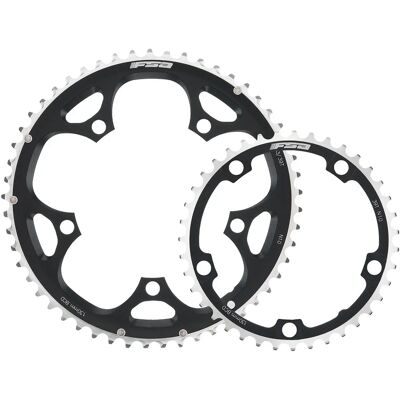 Plateau Double FSA Pro Route - 48 dents - Noir - Pièce vélo - Publicité Plateau Double FSA Pro Route - 48 dents - Noir - Pièce vélo - Publicité