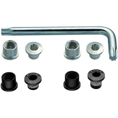 FSA Mountain Bike Chainring Bolts Kit - Silver - 12 pcs FSA Mountain Bike Chainring Bolts Kit - Silver - 12 pcs
