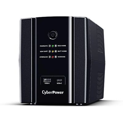 CyberPower UT2200EG UPS - 2200VA 1320W Topologia liniowa interaktywna - 4 gniazda Schuko CyberPower UT2200EG UPS - 2200VA 1320W Topologia liniowa interaktywna - 4 gniazda Schuko