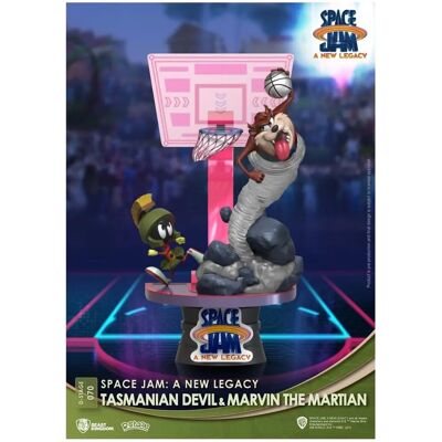 Beast Kingdom Taz & Marvin 6" Space Jam Diorama Statue Beast Kingdom Taz & Marvin 6" Space Jam Diorama Statue