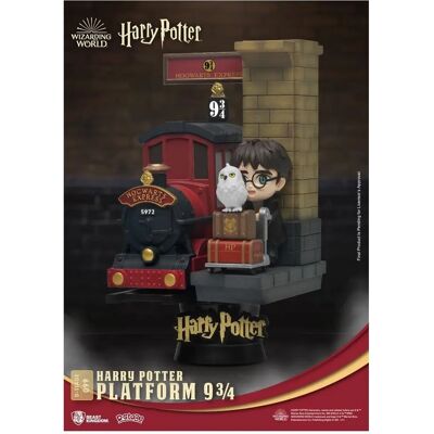 Diorama PVC Harry Potter Beast Kingdom - Plateforme 9 3/4 - Publicité Diorama PVC Harry Potter Beast Kingdom - Plateforme 9 3/4 - Publicité