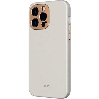 Moshi Napa Midnight Leather iPhone 14 Pro Max Case - Gray Moshi Napa Midnight Leather iPhone 14 Pro Max Case - Gray