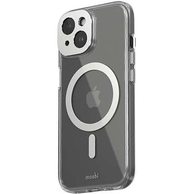 Funda Moshi iGlaze Luna Silver para iPhone 15 - Protección MagSafe Híbrida Funda Moshi iGlaze Luna Silver para iPhone 15 - Protección MagSafe Híbrida