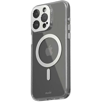 Moshi iGlaze Luna Silver - Funda para iPhone 15 Pro Max Moshi iGlaze Luna Silver - Funda para iPhone 15 Pro Max